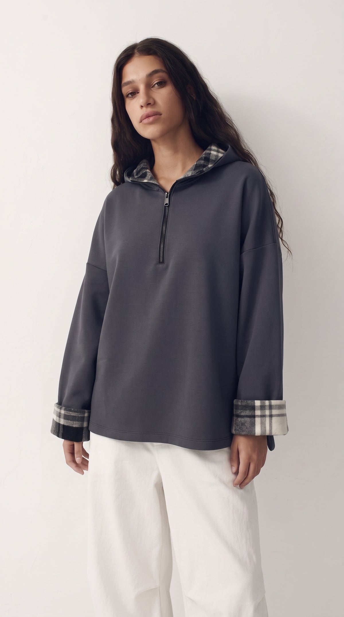 quarter sweatshirt