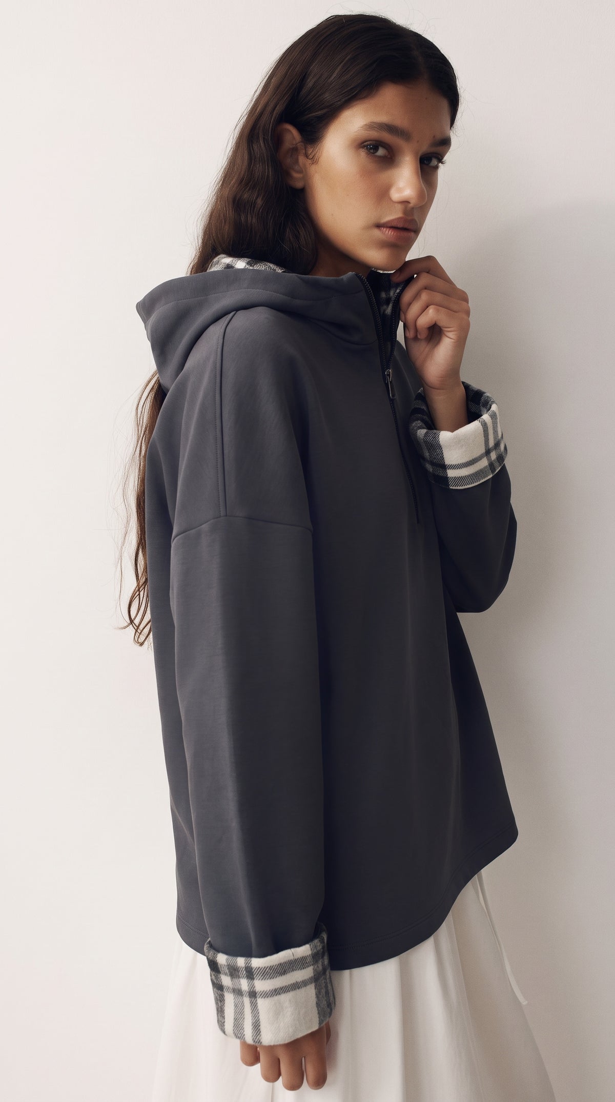 quarter sweatshirt