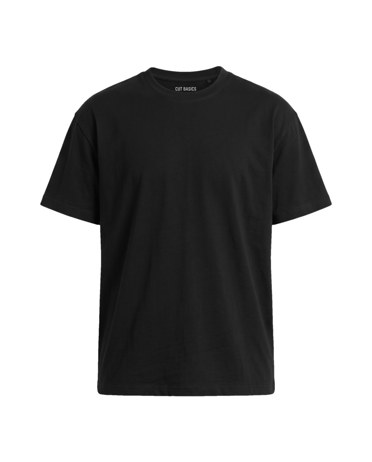 Everyday Cotton siyah tişört — ön