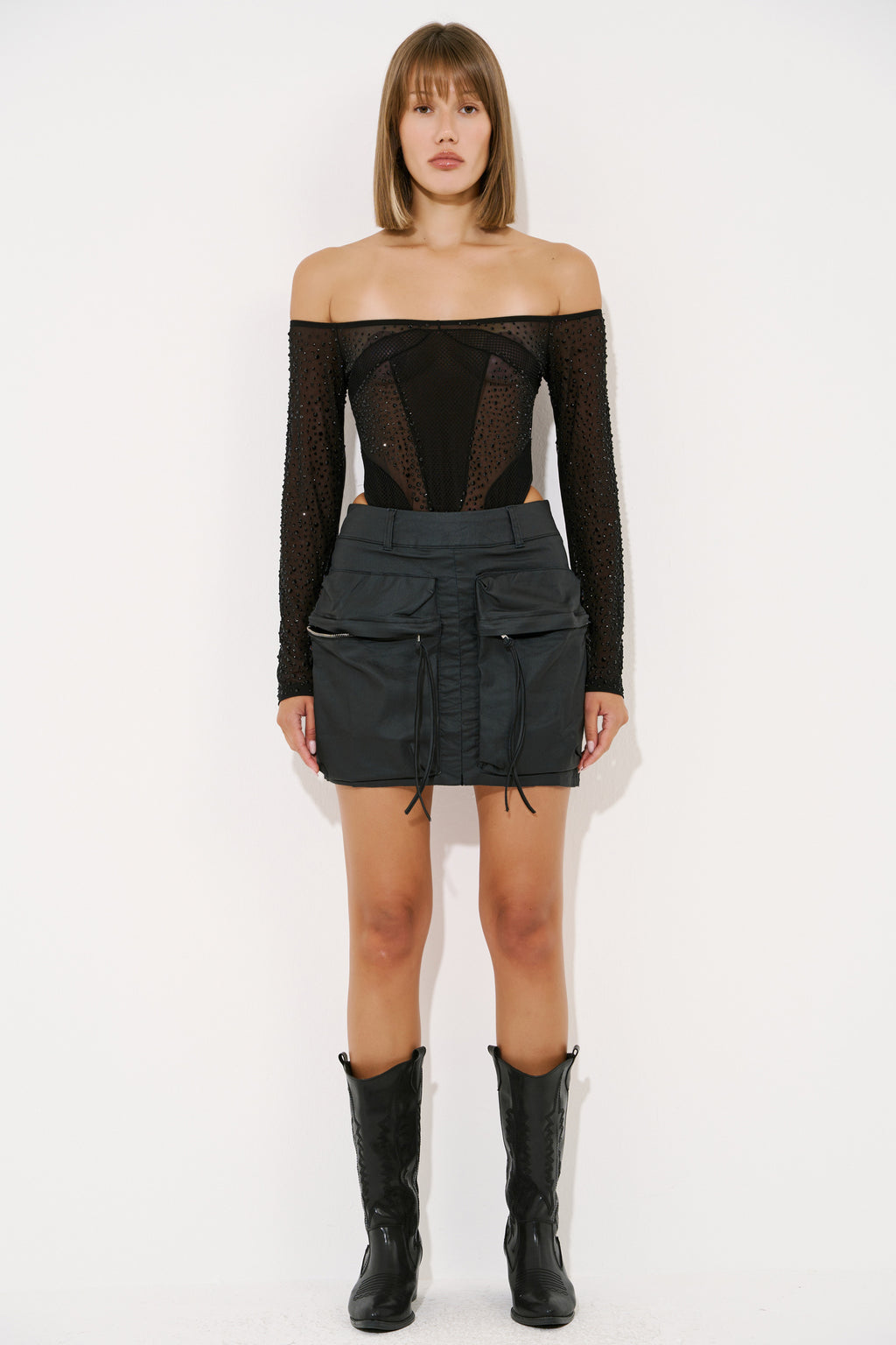 Skirt with Pockets
