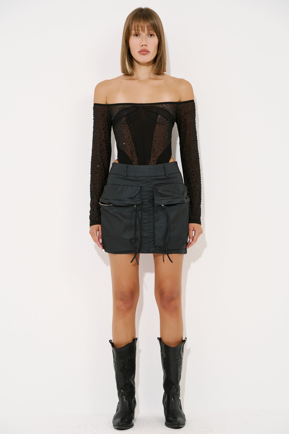 Skirt with Pockets