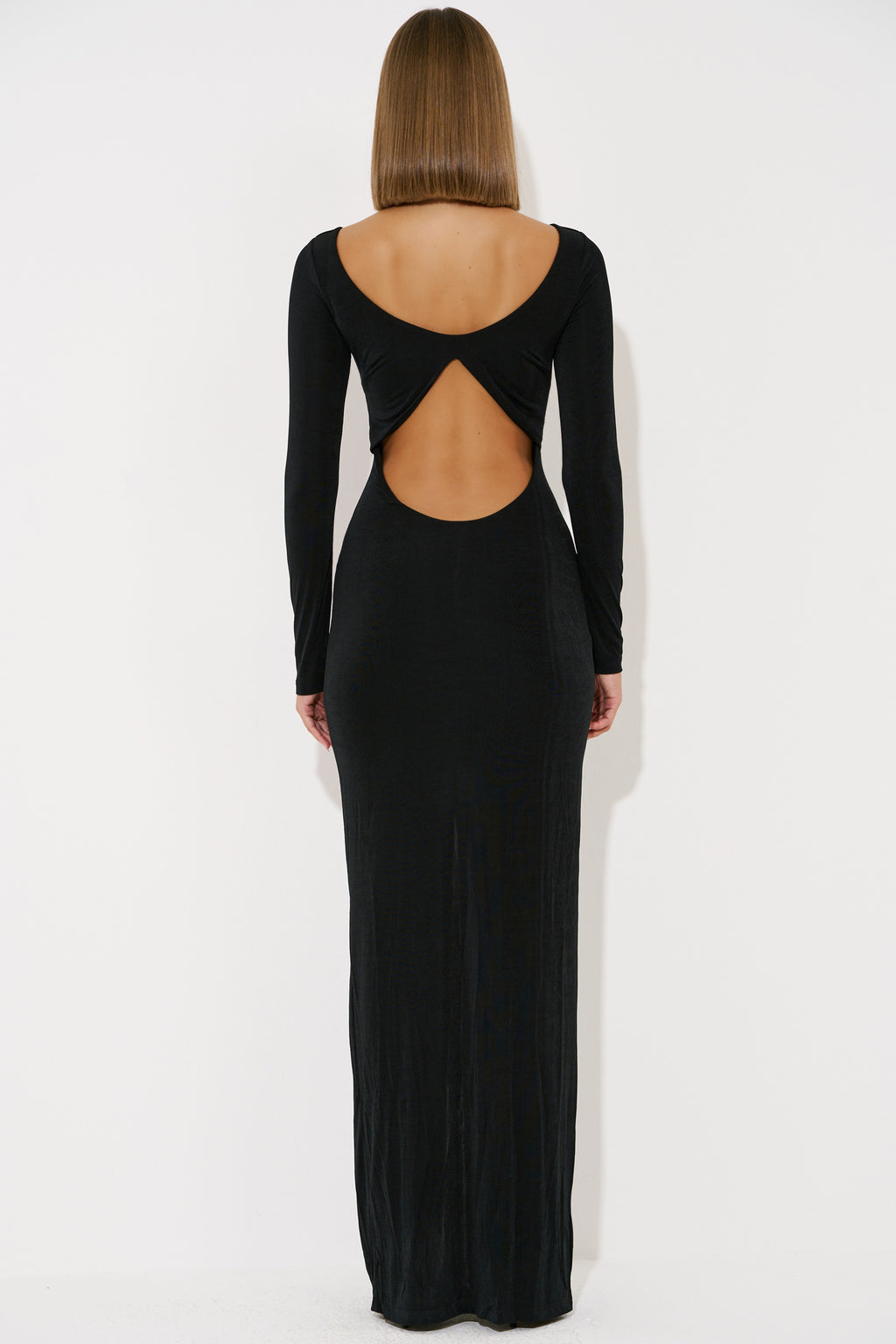 Cut Out Front Maxi Dress