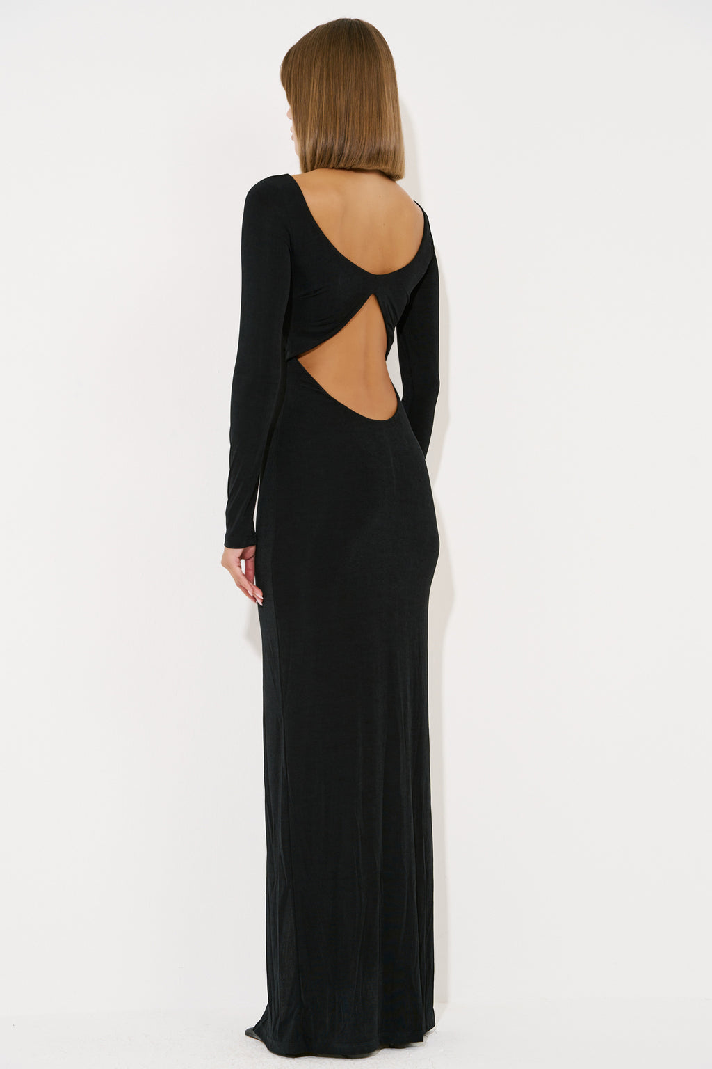 Cut Out Front Maxi Dress