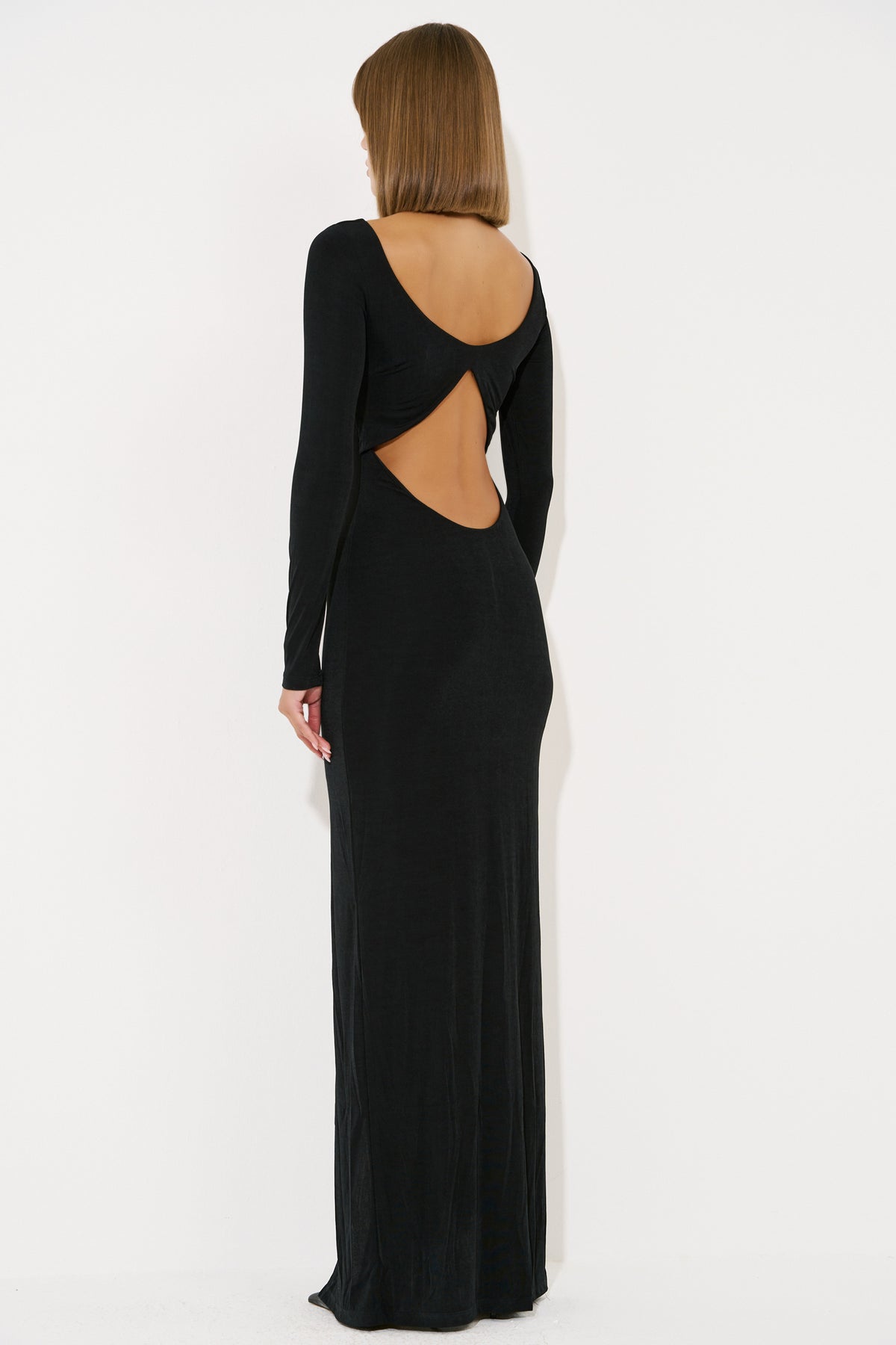 Cut Out Front Maxi Dress