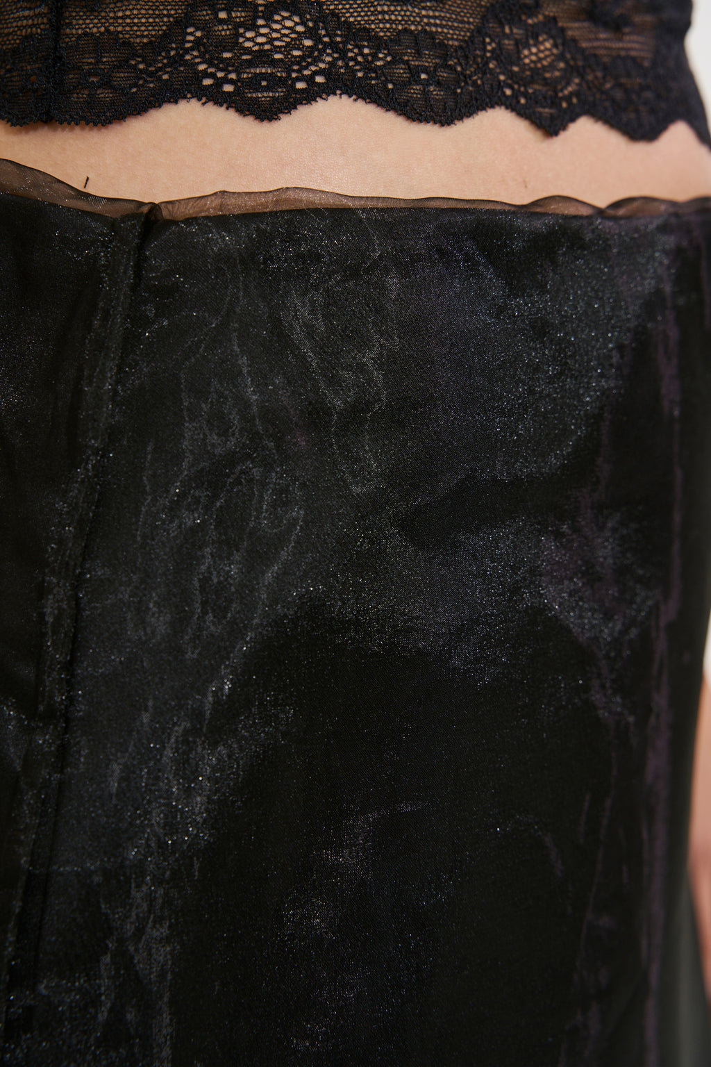 Organza Mini Skirt