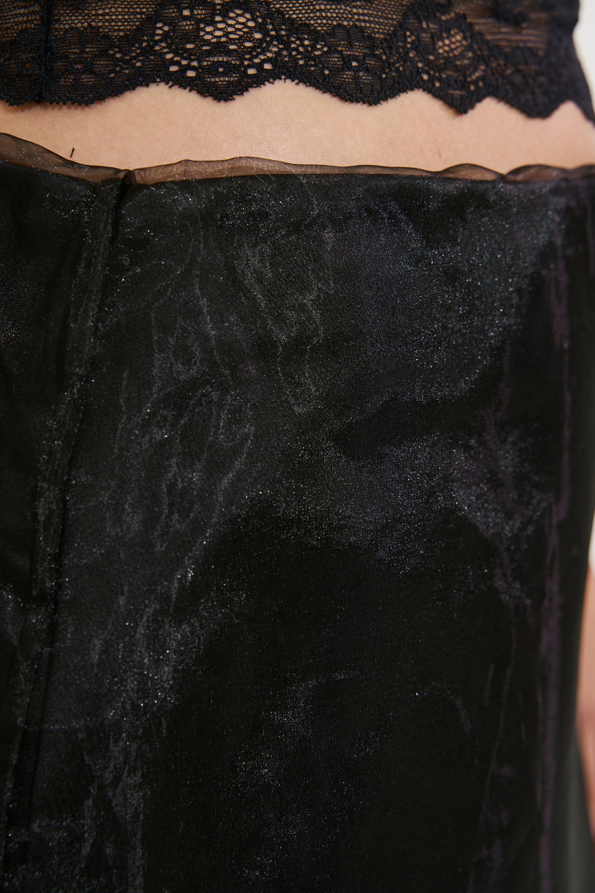 Organza Mini Skirt