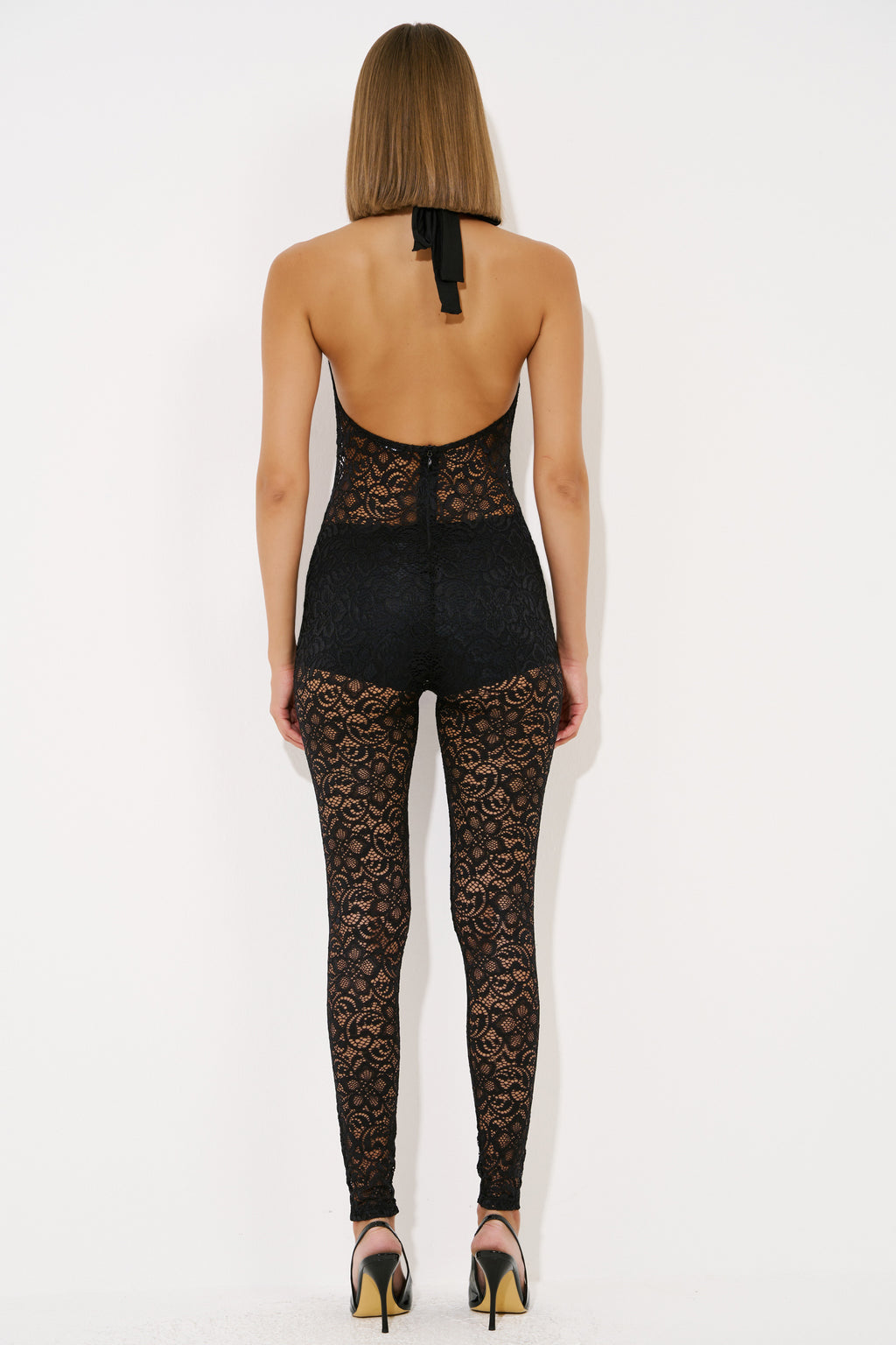 Layered Lace Jumpsuit