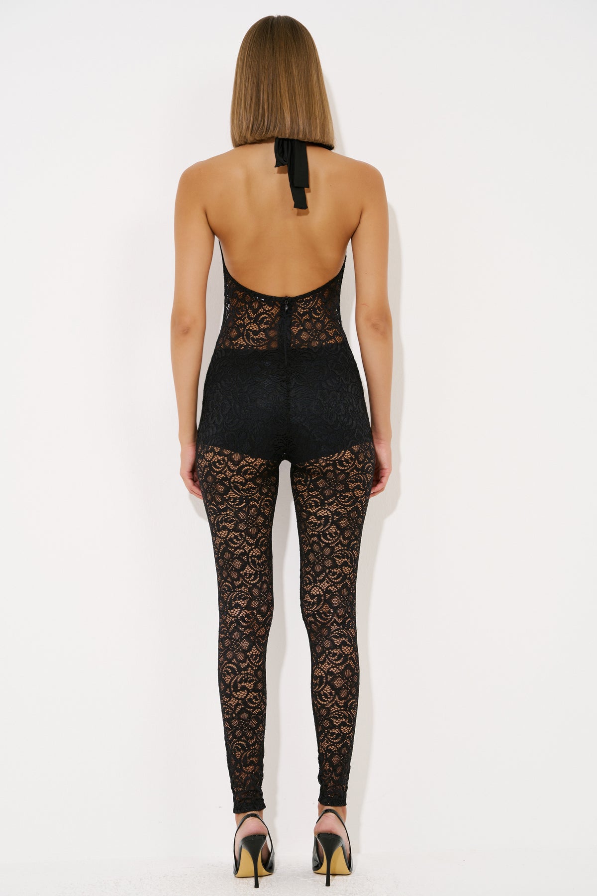 Layered Lace Jumpsuit