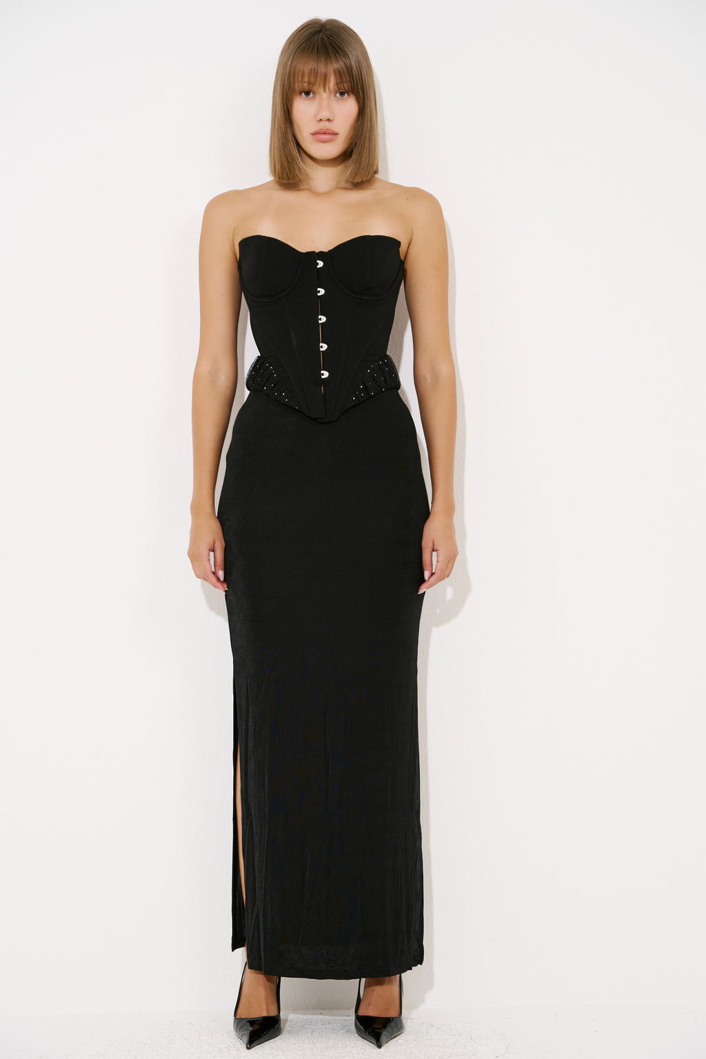 Split-Side Maxi Skirt