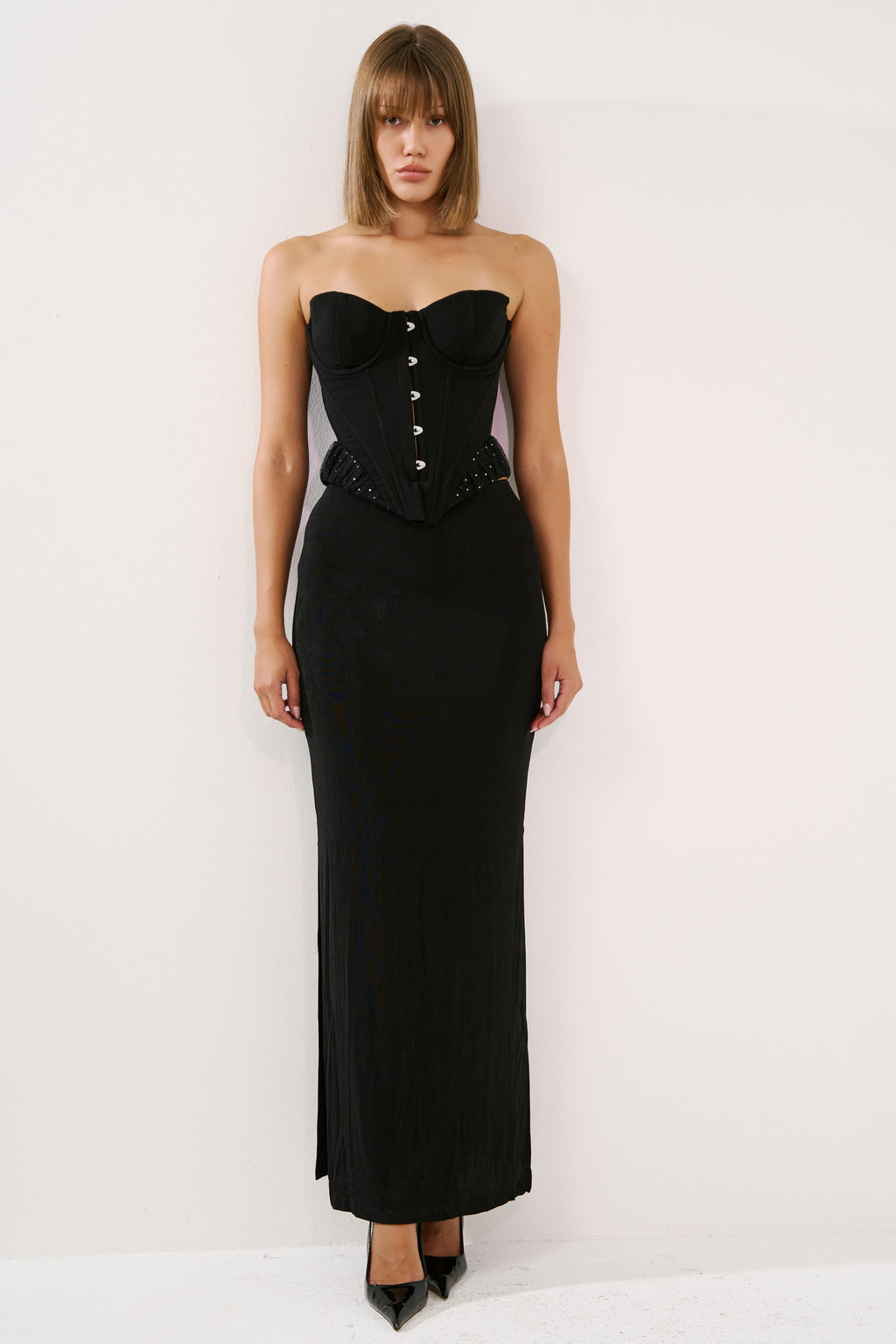 Split-Side Maxi Skirt