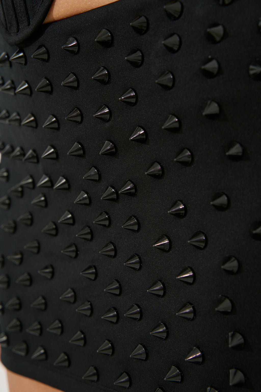 Studded Mini Skirt