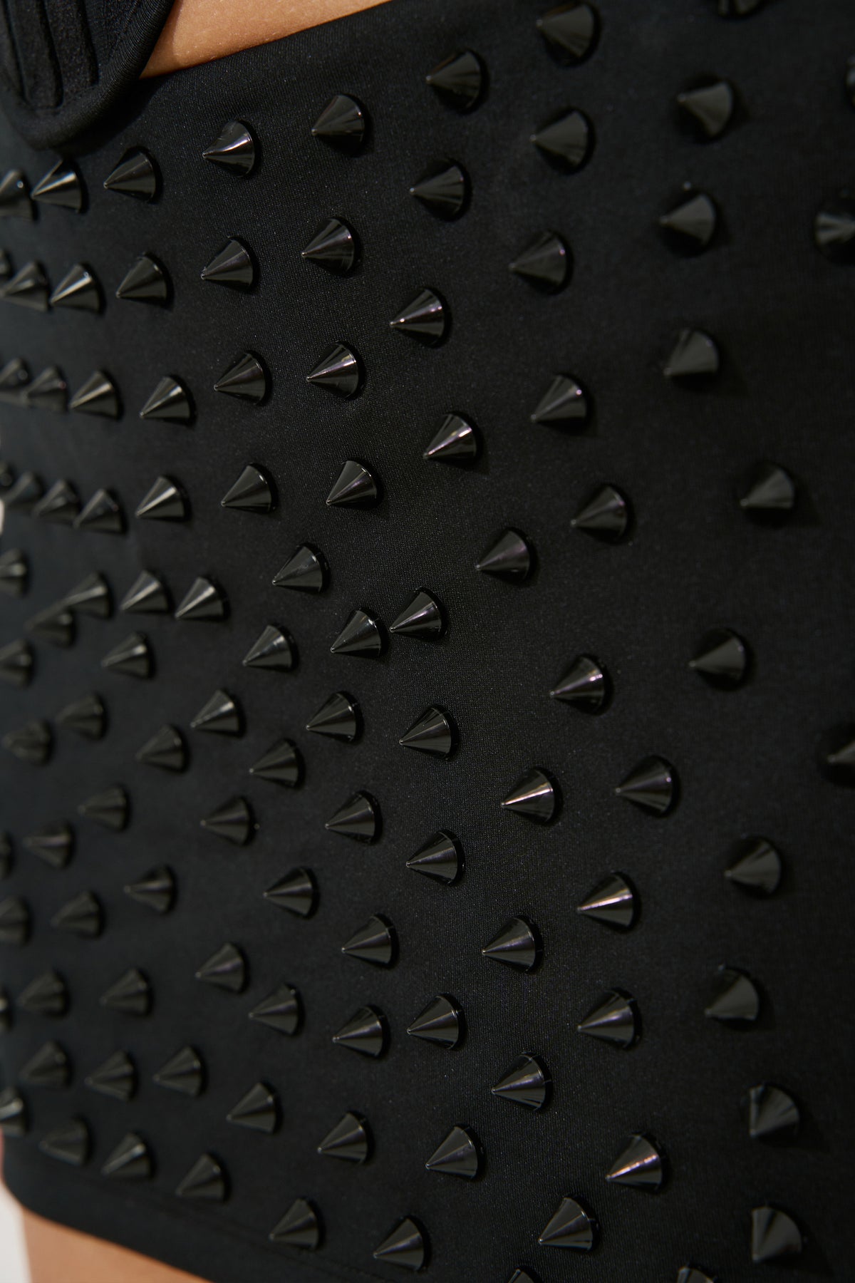 Studded Mini Skirt