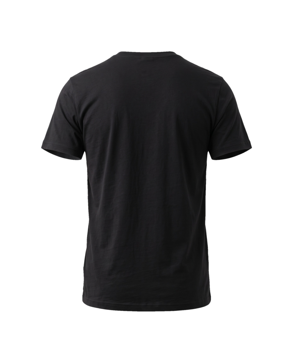 Everyday Slim Crew siyah tişört — arka
