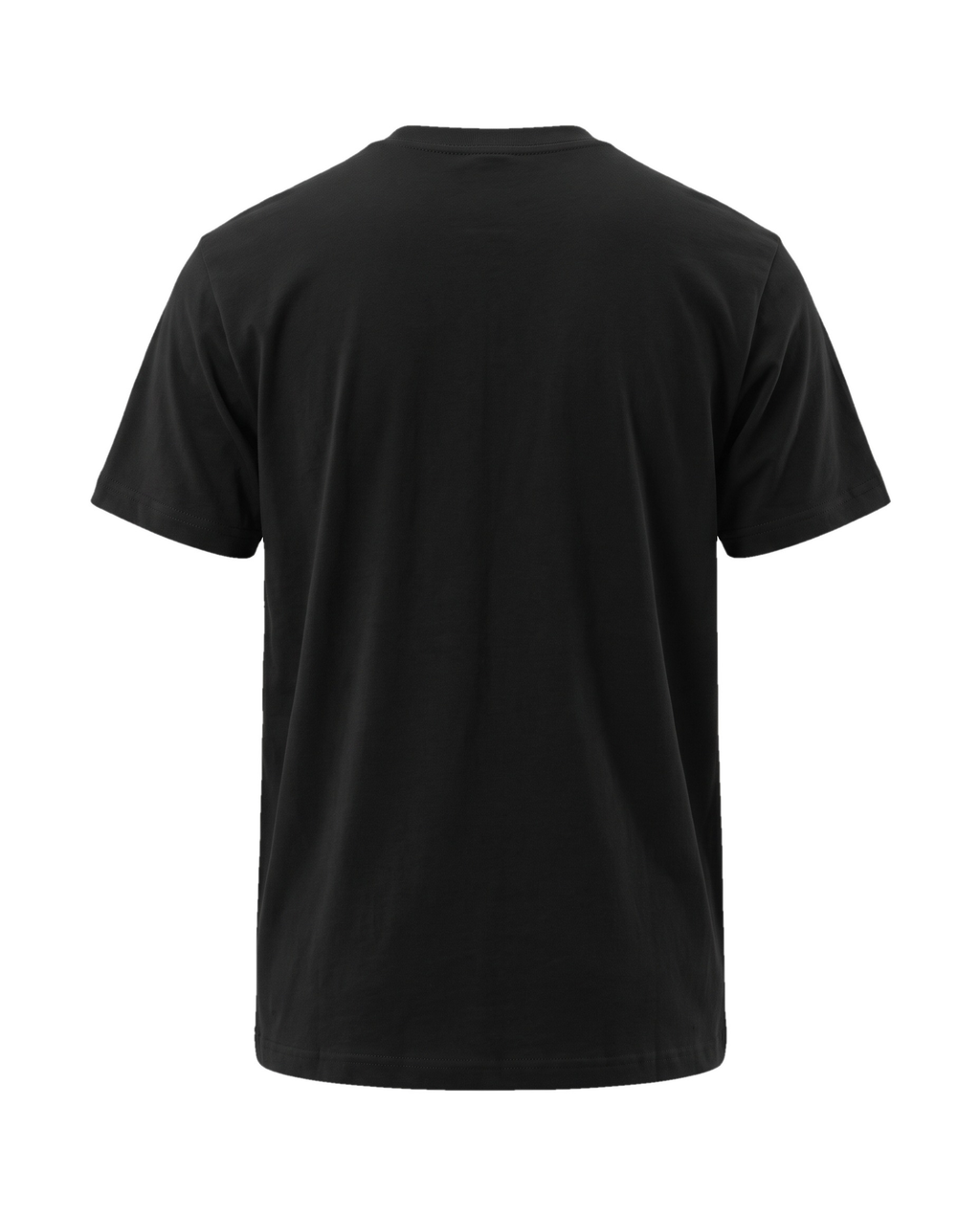 Relaxed Cotton II siyah tişört — arka