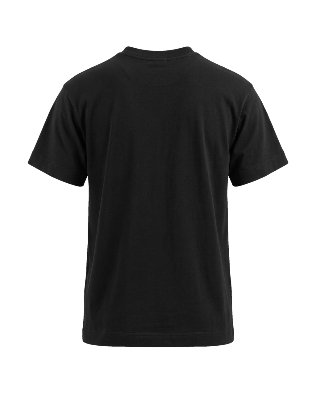 Regular Cotton-Poly siyah tişört — arka