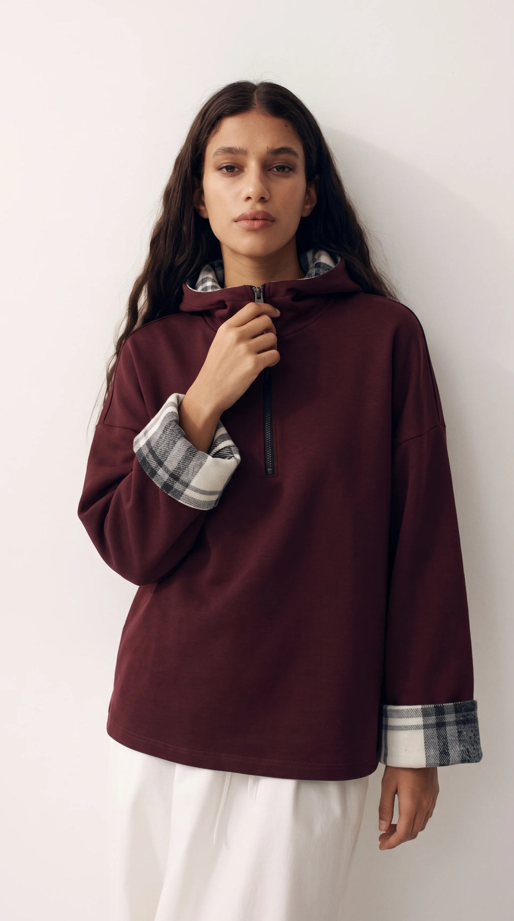 quarter sweatshirt