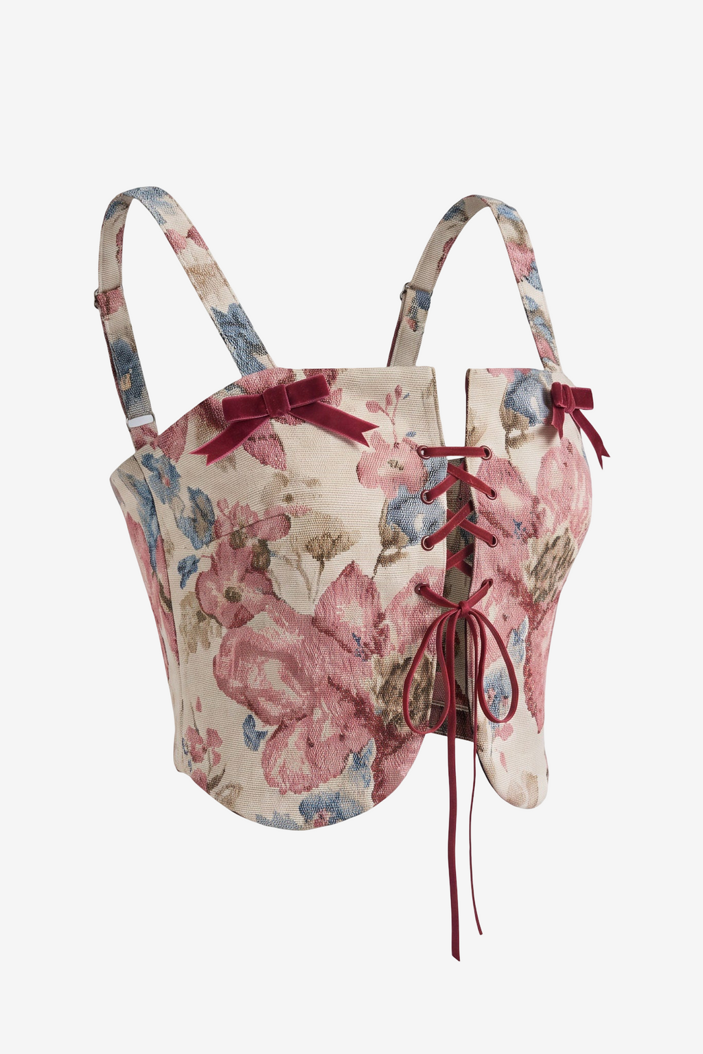 Printed Cami Bustier