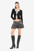 Double-Layer Buttoned Cardigan