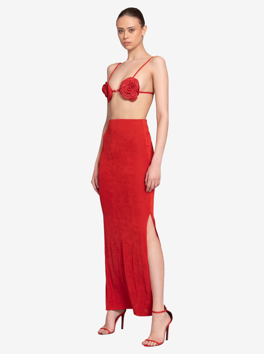 Split-Side Maxi Skirt