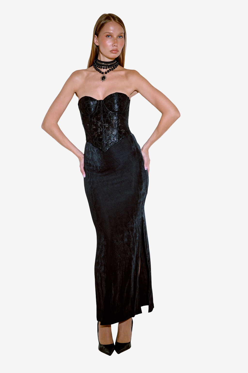 Split-Side Maxi Skirt