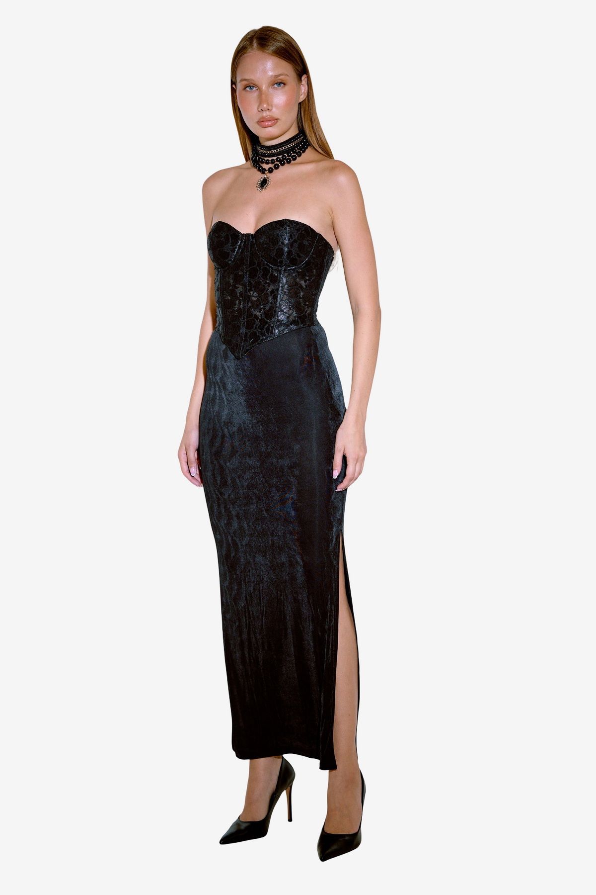 Split-Side Maxi Skirt