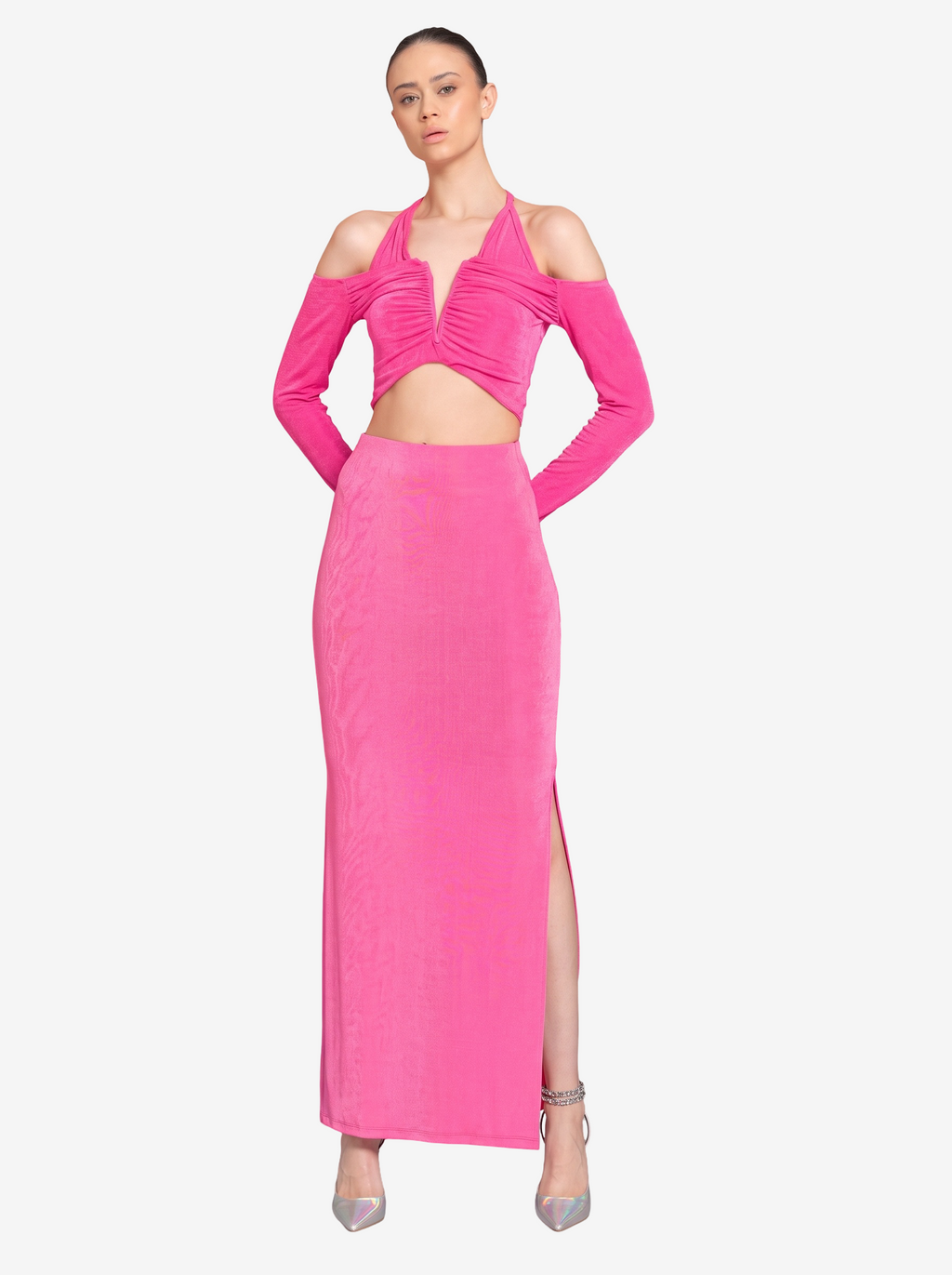 Split-Side Maxi Skirt