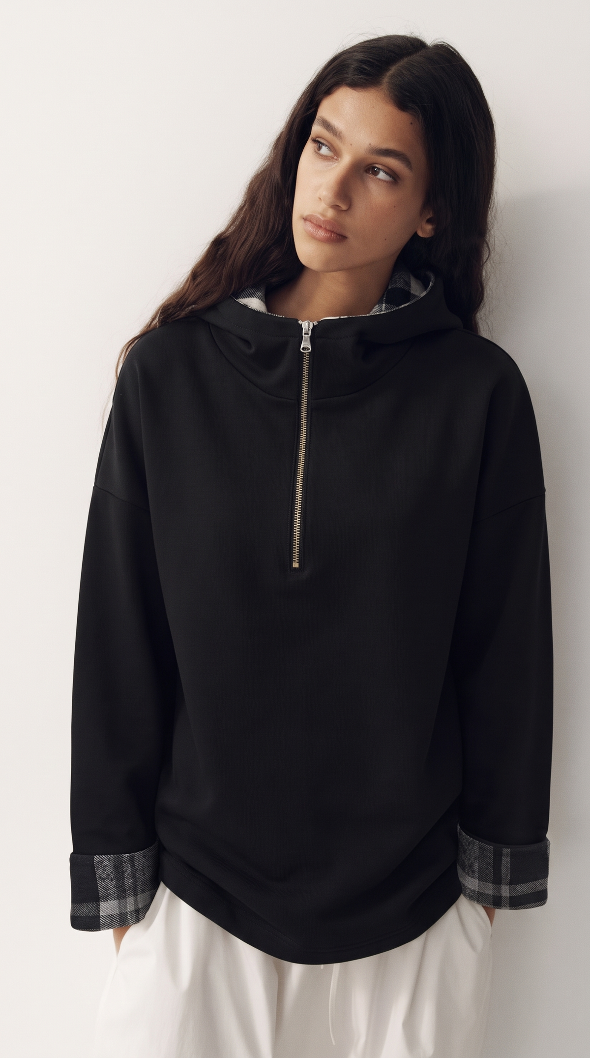quarter sweatshirt
