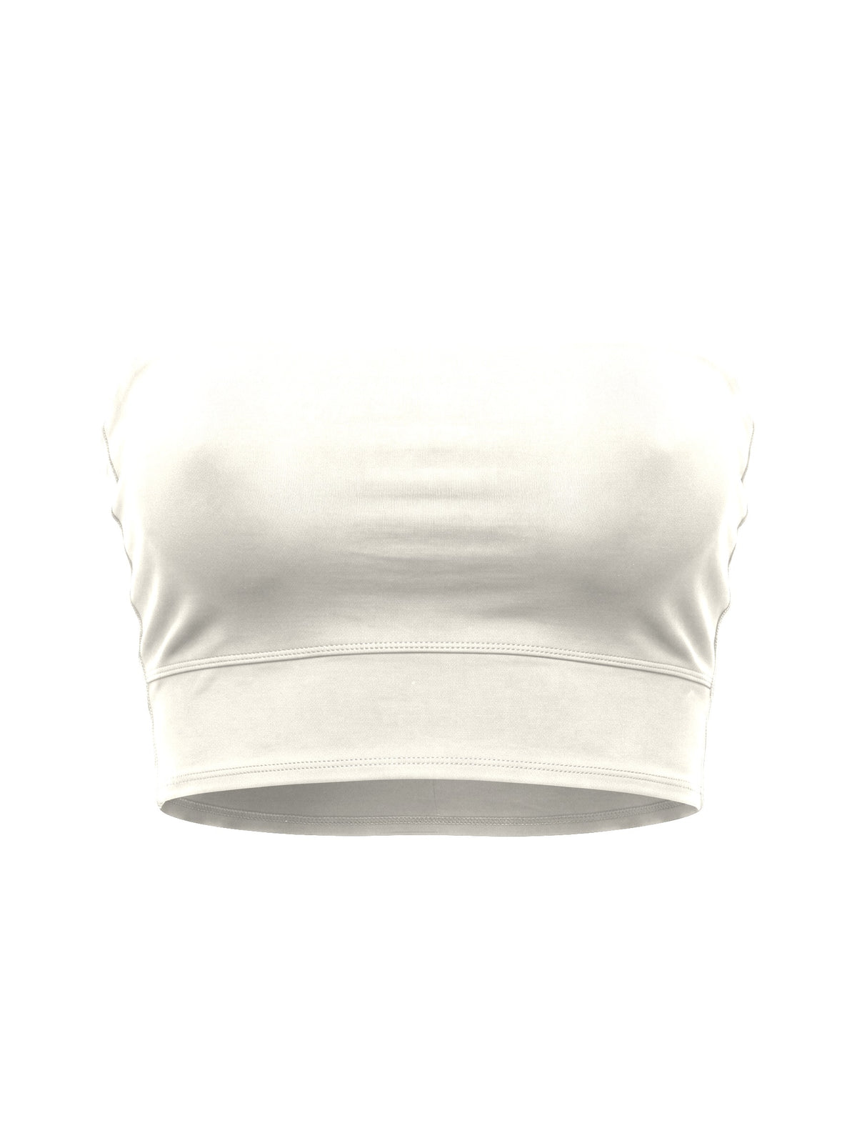 Dikişsiz Straplez Büstiyer Black - Offwhite - ön
