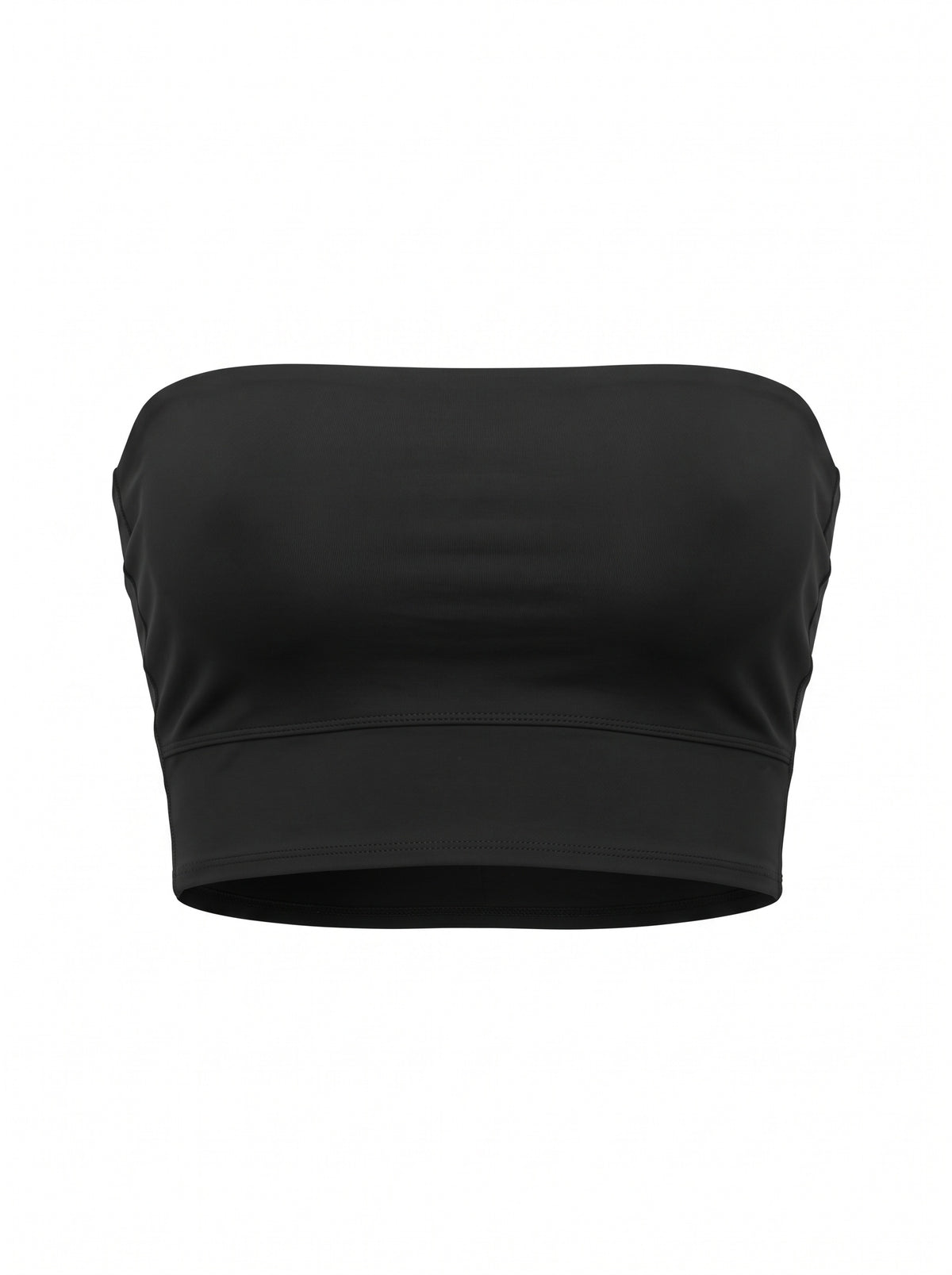 Dikişsiz Straplez Büstiyer Black - Black - ön