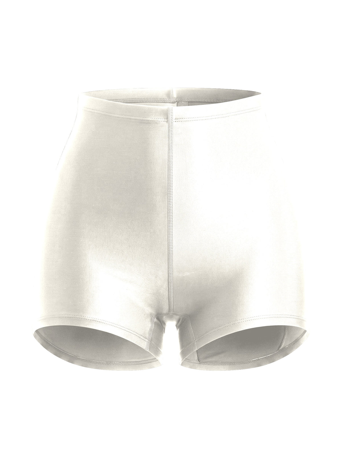 Yüksek Bel Mini Korse Şort - Offwhite - ön