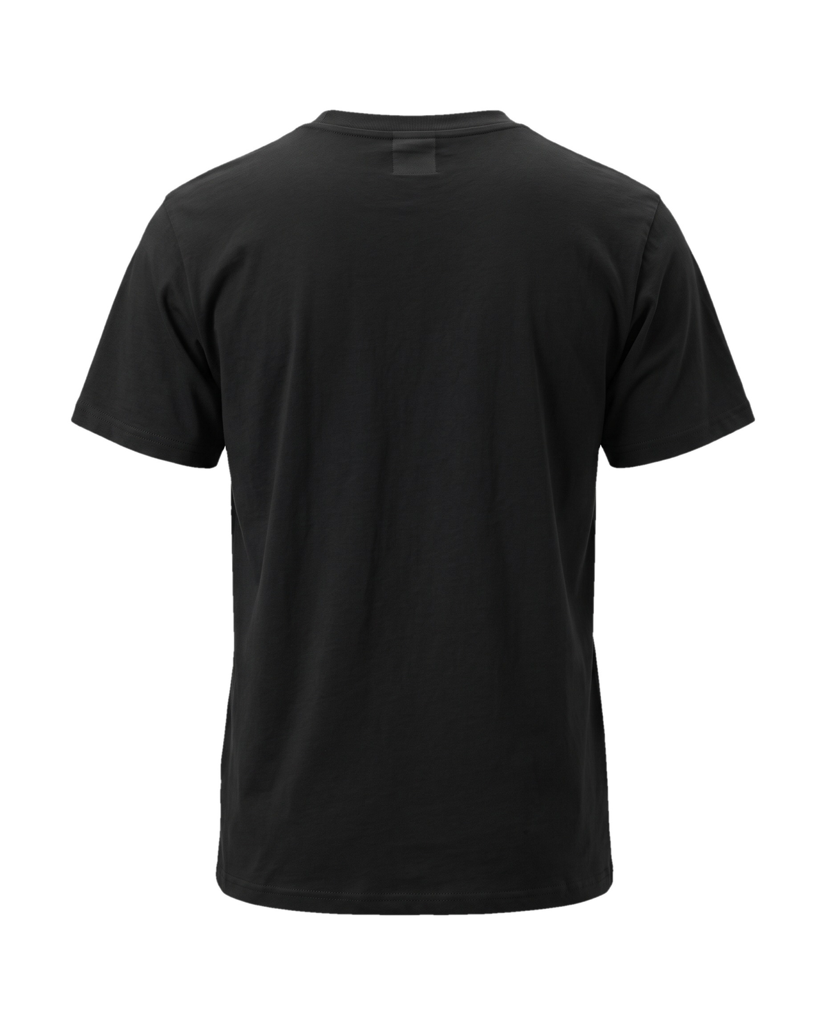 Essential Cotton II siyah tişört — arka