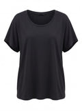 Oversize Kısa Kollu Tişört - ön
